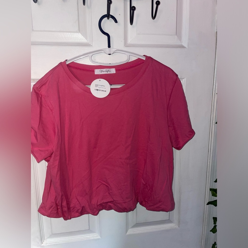Moon Ryder Coral Pink Bubble Top
